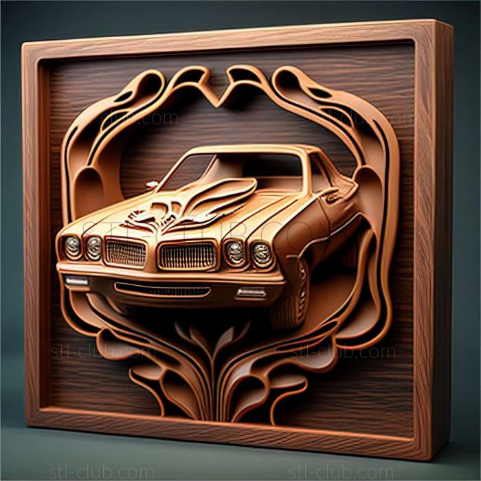 3D модель Pontiac Grand Prix (STL)